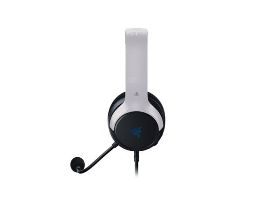 Razer Kaira X Gaming Headset langallinen, 3,5 mm:n liitin, Playstation-lisensoitu, musta/valkoinen/sininen