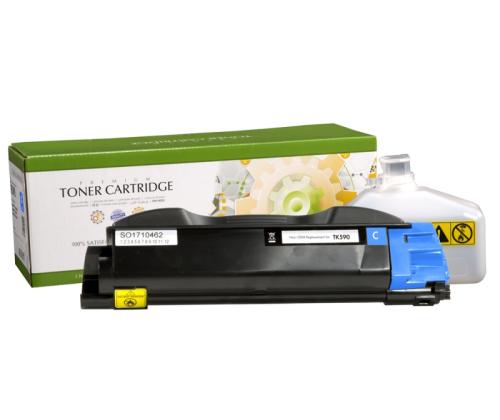 Yhteensopiva Static-Control Kyocera TK-590C Cyan, 7000 p.