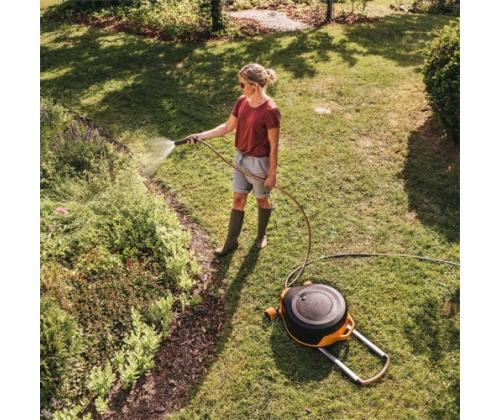 Fiskars X-sarja 1067548 Vesipyörä ja letku XL 13mm (1/2''), 27m (SPEC)