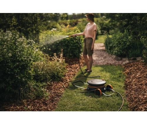 Fiskars Comfort 1071670 Vesipyörä ja letku L 13mm (1/2''), 30m