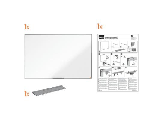 Valkotaulu Nobo Essence Steel 900x600mm (1905210)