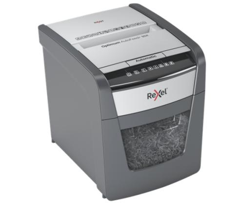 Rexel Optimum AutoFeed+ 50X paperisilppuri Ristikkäisleikkaus 4x28mm P-4 20L 55dB (SPEC)