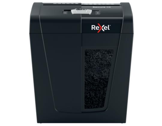 Silppuri Rexel Secure X8 Cross Cut Paper Shredder P4, 8 arkkia, 14 l. Roskakori