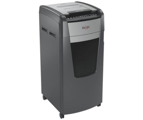 Rexel AutoFeed+ 600M paperisilppuri Mikrosilppuri 2x15mm P-5 110L, 55 dB, harmaa/musta, harmaa/musta