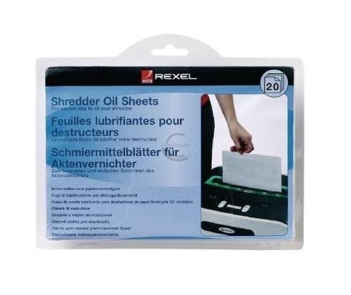 Öljypaperiarkit REXEL (20 kpl)