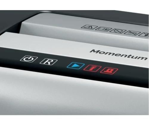 Rexel Momentum X415 paperisilppuri Ristisilppuava 4x40mm, P4, harmaa/musta