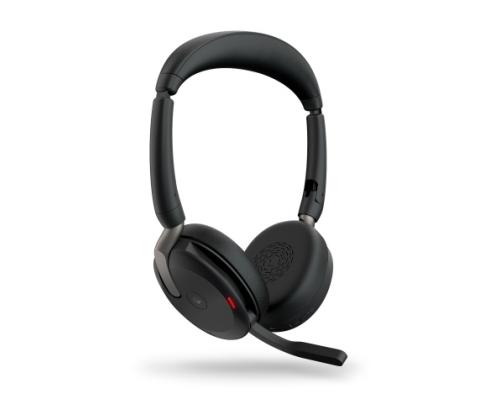 Jabra Evolve2 65 Flex MS Stereo Link380c Langattomat kuulokkeet Bluetooth, USB-C, langaton lataus, musta