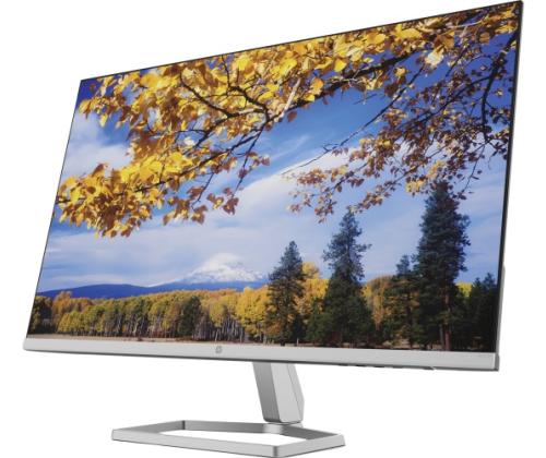 HP M27f -näyttö 27" (68,6 cm) IPS, FHD 1920x1080, 5ms, 300 cd/m2, 75Hz, musta/hopea