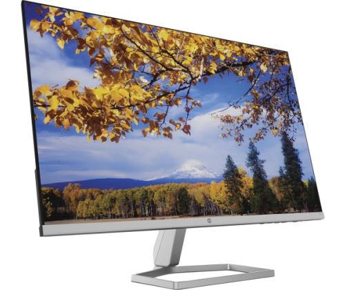 HP M27f -näyttö 27" (68,6 cm) IPS, FHD 1920x1080, 5ms, 300 cd/m2, 75Hz, musta/hopea