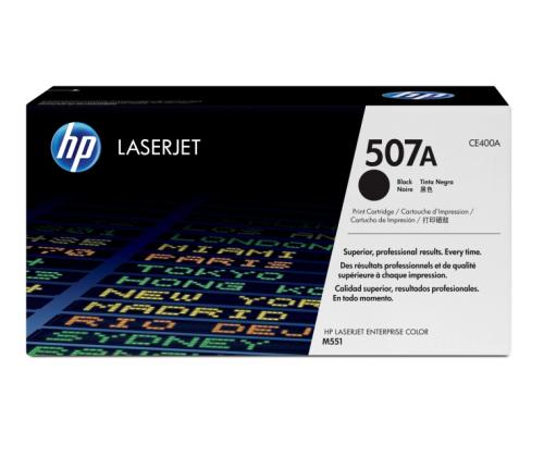 HP-kasetti nro.507A musta (CE400A)