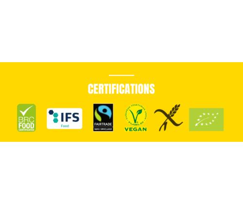 Eco fresh foods Kuivatut ananas-passiohedelmäpallot 100 g