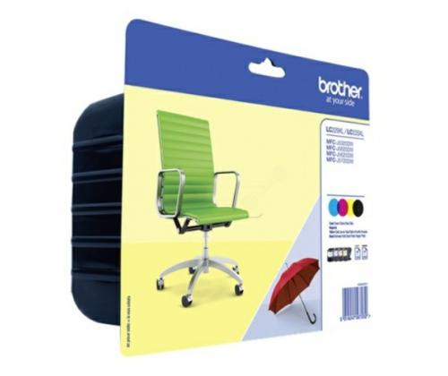 Brother LC229XL (LC229XLVALBP) mustekasettien monipakkaus, C/M/Y/BK