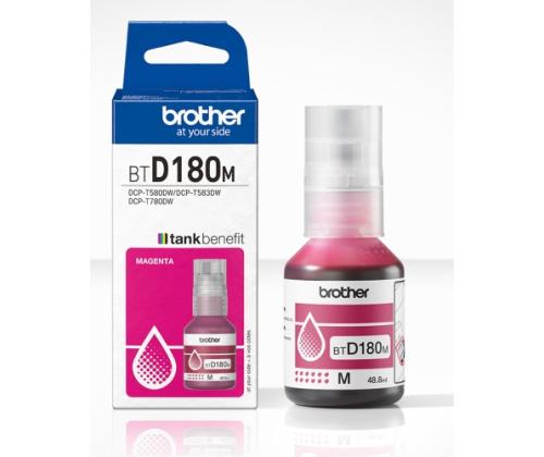 Brother BTD180M mustetankkauspullo, Magenta