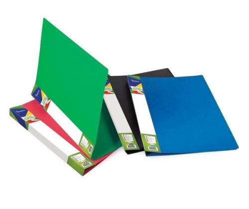 Kansio, jossa kierrevälilehti Forpus, A4, sininen