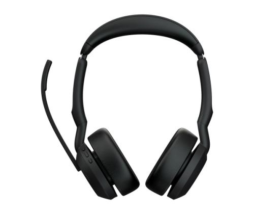 Jabra Evolve2 55 UC Stereo Link380a langattomat kuulokkeet, Bluetooth, USB-A, musta