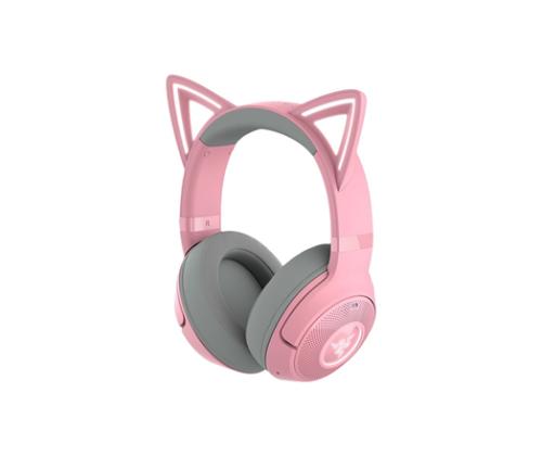 Razer Kraken Kitty V2 BT langattomat pelikuulokkeet, Bluetooth, kvartsi