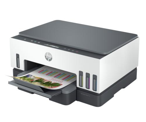HP Smart Tank 720 AiO -tulostin Mustesuihkutulostin Väri MFP A4 15 ppm USB Wi-Fi