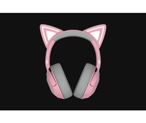 Razer Kraken Kitty V2 BT langattomat pelikuulokkeet, Bluetooth, kvartsi