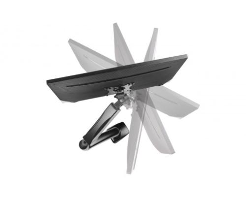 Up Up Premium yhden näytön näytön varsi 17-32'', VESA 75x75, 100x100, mattamusta