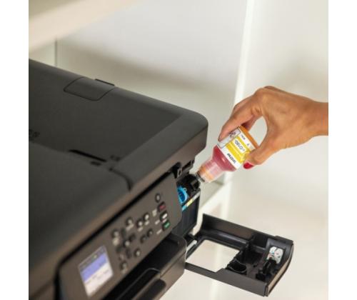 Brother BTD180Y musteen täyttöpullo, keltainen