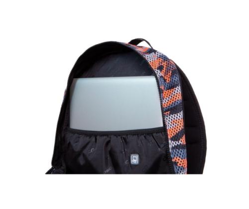 Reppu COOLPACK Impact II Camo Mesh Oranssi