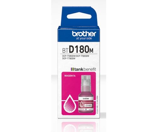 Brother BTD180M mustetankkauspullo, Magenta