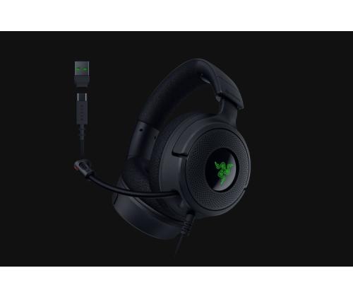 Razer Kraken V4 X langalliset pelikuulokkeet, musta