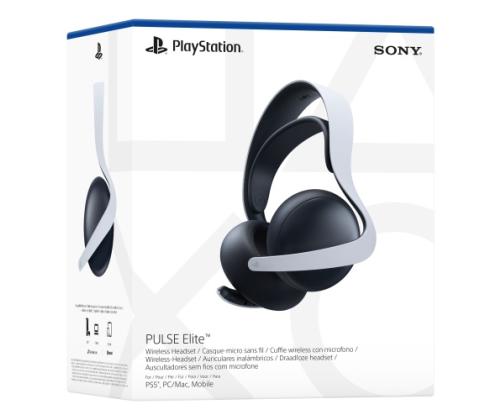 Sony Playstation 5 PULSE Elite langattomat kuulokkeet, valkoinen