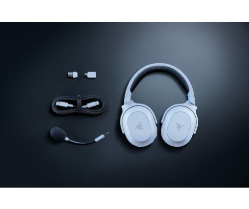 Razer Barracuda X Chroma langattomat pelikuulokkeet, Bluetooth, valkoinen