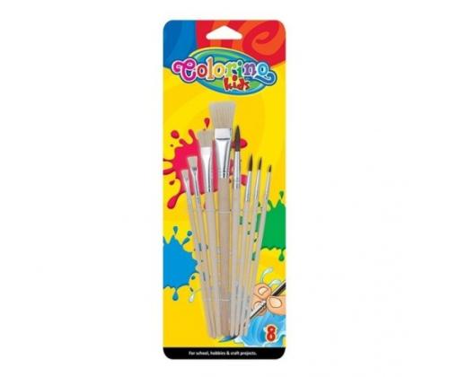 COLORINO Kids Siveltimet 8 kpl läpipainopakkaus