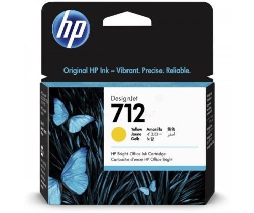 HP-muste nro.712 keltainen (3ED69A)