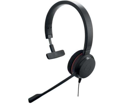 Jabra Evolve 20 MS Mono langalliset kuulokkeet, USB-A, musta