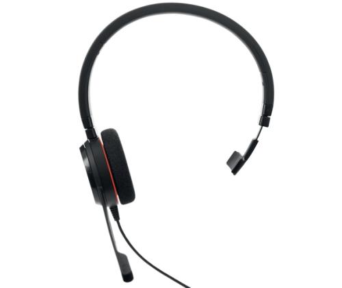 Jabra Evolve 20 MS Mono langalliset kuulokkeet, USB-A, musta