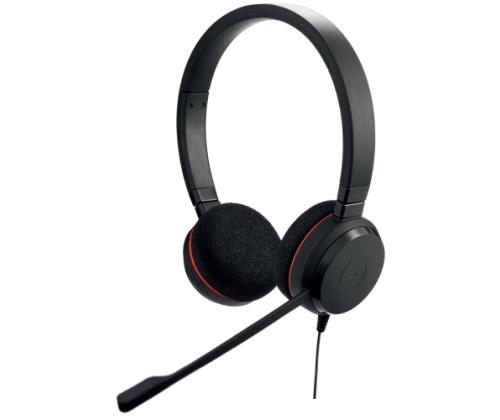JABRA Evolve 20 UC Stereo Peakomplekt/kõrvaklapid langallinen päänauha Toimisto/puhelukeskus USB Type A pakollinen