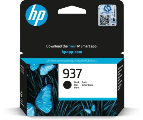 HP 937 (4S6W5NE) mustekasetti, musta