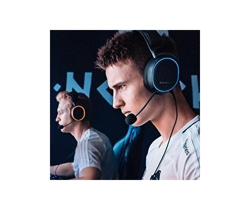 SteelSeries Arctis Pro langalliset pelikuulokkeet, 3,5 mm jakki, USB, musta