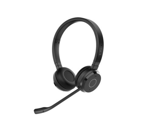 Jabra Evolve 65 TE UC Stereo Link390a Langattomat kuulokkeet, Bluetooth, USB-A, musta