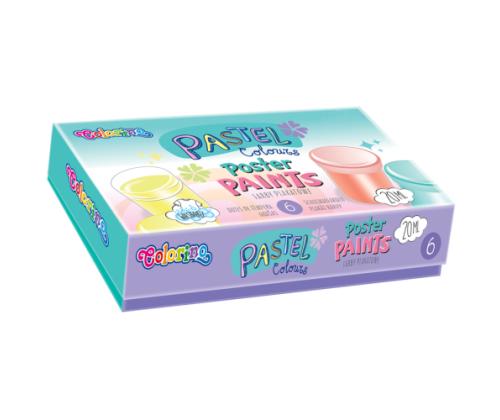 COLORINO pastelli Pasteur maalit 20 ml 6 väriä