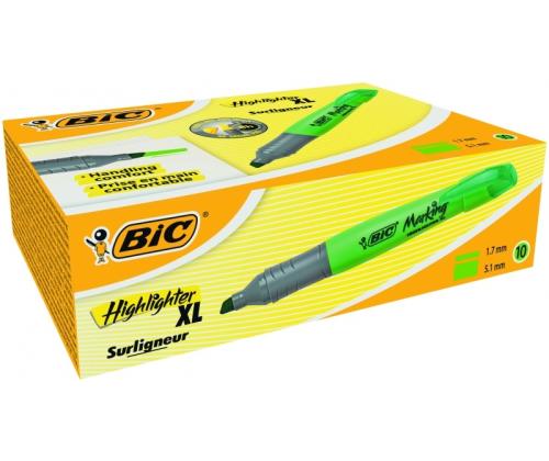 Tekstimerkki BIC, 1,7-5,1 mm, kartiomainen kärki, vihreä 1212-010 1 kpl