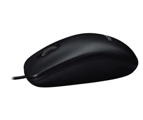 Logitech M90 langallinen hiiri, USB Type-A, optinen, 1000 DPI, harmaa