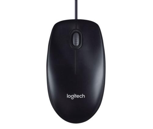 Logitech M90 Langallinen hiiri, USB Type-A, optinen, 1000 DPI, musta (SPEC)