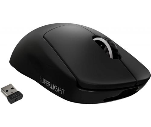 Logitech G PRO langaton pelihiiri, RF Wireless, 25600 DPI, musta