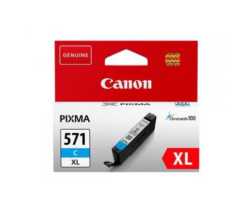 Canon CLI-571XLC (0332C001) mustekasetti, syaani
