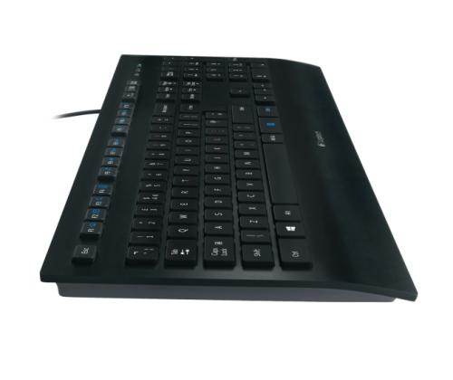Logitech K280e Langallinen näppäimistö, USB, US, musta