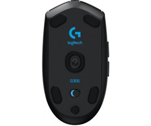 Logitech G305 Lightspeed langaton pelihiiri, RF Wireless + Bluetooth, 12000 DPI, musta