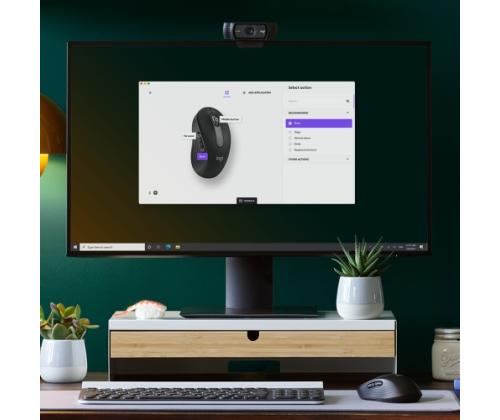 Logitech Signature M650 (910-006253) hiiri RF langaton + Bluetooth optinen 4000 DPI, grafiittipunainen