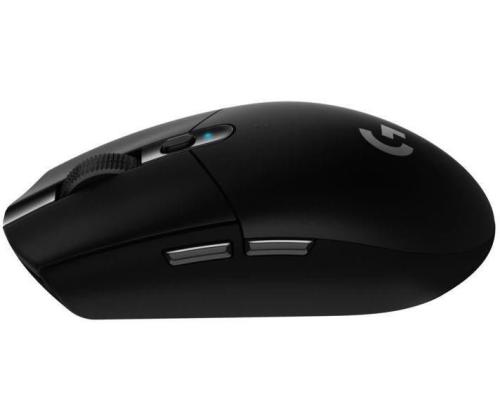 Logitech G305 Lightspeed langaton pelihiiri, RF Wireless + Bluetooth, 12000 DPI, musta
