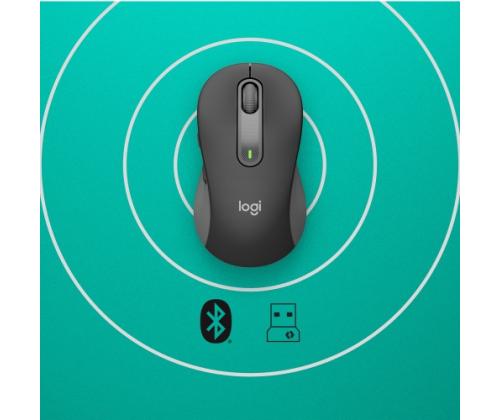 Logitech Signature M650 (910-006253) hiiri RF langaton + Bluetooth optinen 4000 DPI, grafiittipunainen
