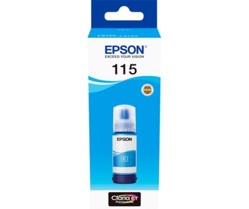 Epson 115 EcoTank (C13T07D24A) mustesäiliö, syaani