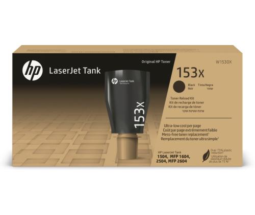 HP 153X (W1530X) LaserJet-säiliötonerin uudelleenlataussarja, musta
